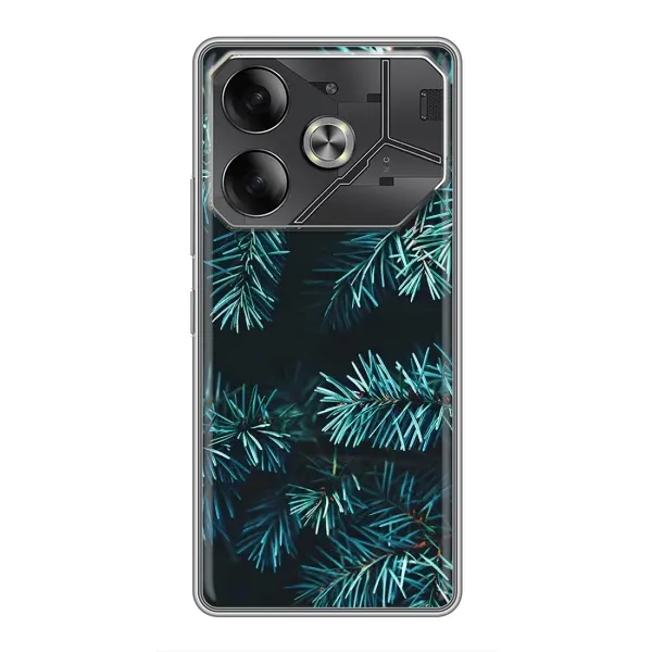 Чехол с рисунком «Ель» для TECNO Pova 6 Чехол с рисунком «Ель» для TECNO Pova 6
