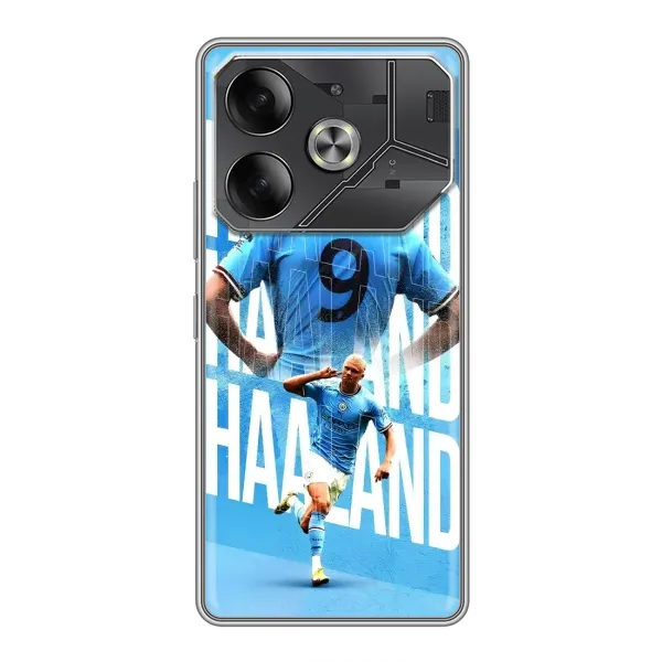 Чехол с рисунком «Erling Haaland» для TECNO Pova 6 Чехол с рисунком «Erling Haaland» для TECNO Pova 6