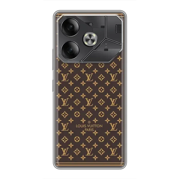 Чехол с рисунком «ФОН Louis Vuitton Paris» для TECNO Pova 6