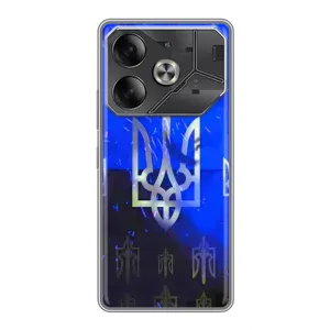 Чехол Укр Символика для Tecno Pova 6 (Герб)