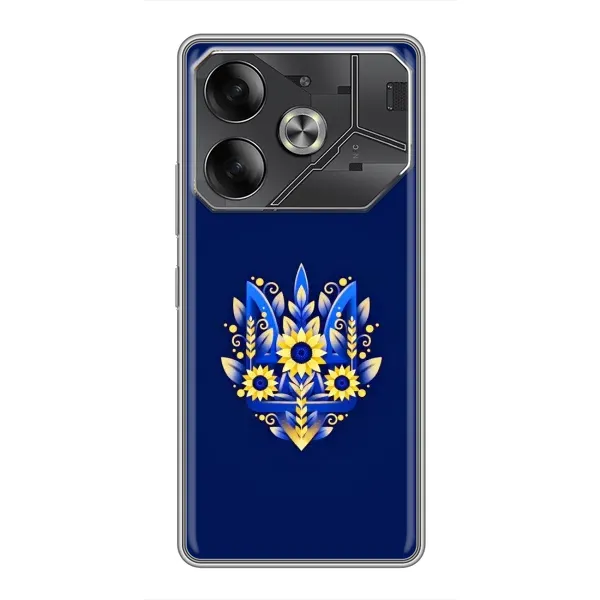 Чехол с рисунком «герб» для TECNO Pova 6 Чехол с рисунком «герб» для TECNO Pova 6