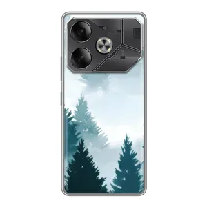 Летний Чехол на Tecno Pova 6 (Горный лес)