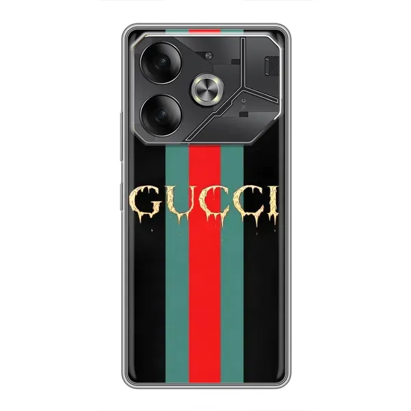 Чехол с рисунком «GUCCI» для TECNO Pova 6 Чехол с рисунком «GUCCI» для TECNO Pova 6
