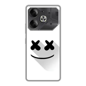 Силиконовые Чехлы (смешные стикеры) для Tecno Pova 6 (Х-Х)