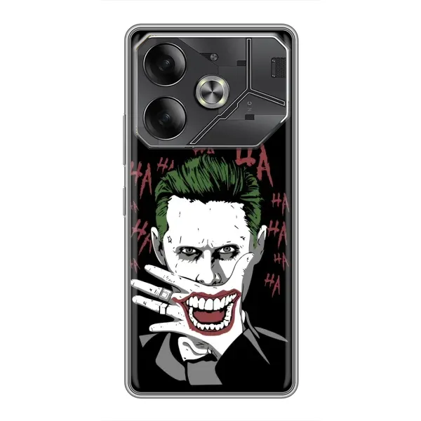 Чехол с рисунком «Hahaha» для TECNO Pova 6 Чехол с рисунком «Hahaha» для TECNO Pova 6