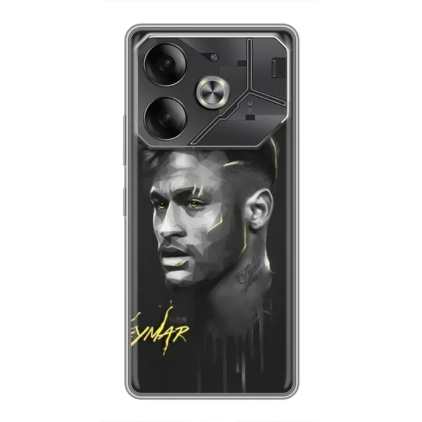 Чехол с рисунком «Junior Neymar» для TECNO Pova 6 Чехол с рисунком «Junior Neymar» для TECNO Pova 6