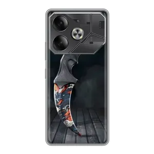 Чехол КИБЕРСПОРТ для Tecno Pova 6 (Кинжал КС ГО)