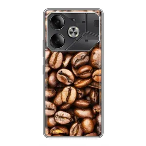 Чохол з зображенням смачної їжі для Tecno Pova 6 (Кава)