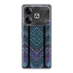 Силиконовый Чехол на Tecno Pova 6 (Крутой орнамент)