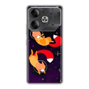 Чехол с Лисичкой для Tecno Pova 6 (Лисы)