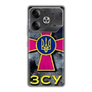 ЗСУ Чехлы (TPU) для Tecno Pova 6 (Лого ЗСУ)