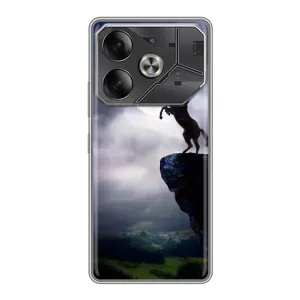 Чехлы с изображением разных животных для Tecno Pova 6 (Лошадь)