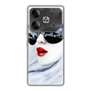 Чохол з картинкою Модні Дівчата Tecno Pova 6 (Любителька коней)