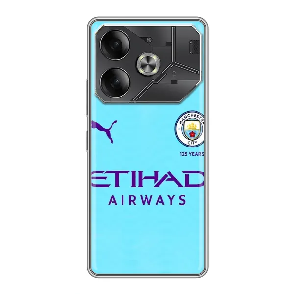 Чехол с рисунком «Man City» для TECNO Pova 6 Чехол с рисунком «Man City» для TECNO Pova 6