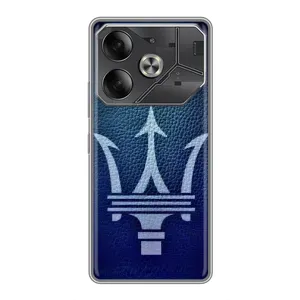 Чохли з тематикою "Круті машини" на Tecno Pova 6 (Лого Maserati)
