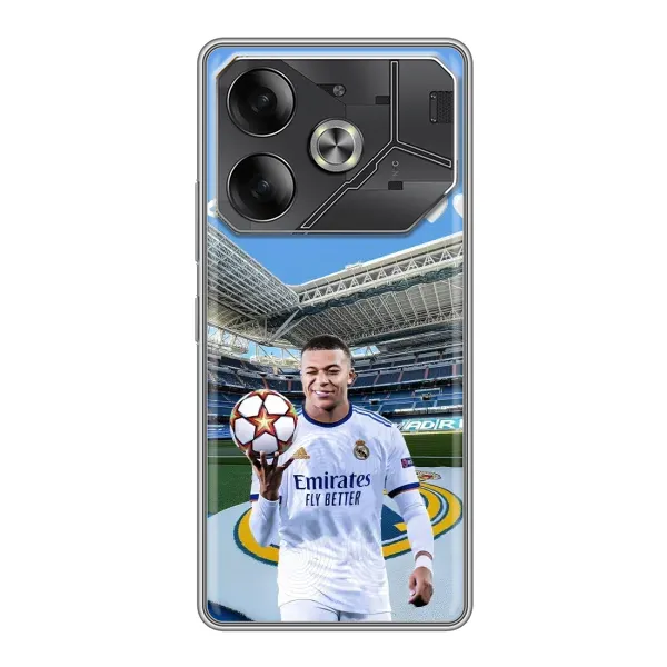 Чехол с рисунком «Mbappe Real» для TECNO Pova 6 Чехол с рисунком «Mbappe Real» для TECNO Pova 6