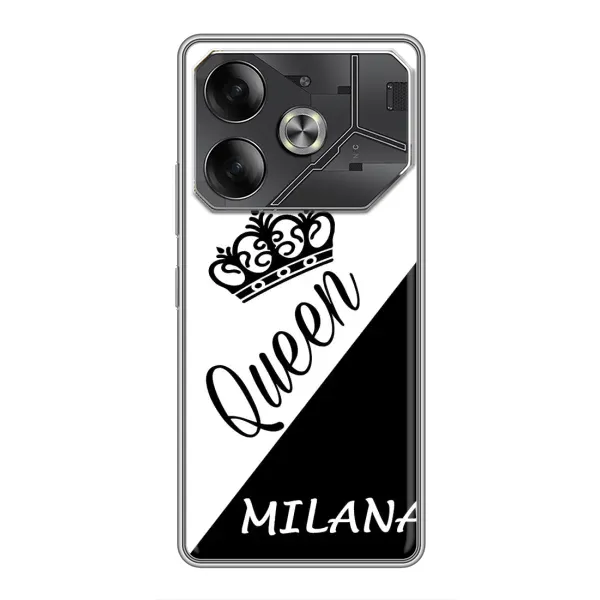 Чехол с рисунком «MILANA» для TECNO Pova 6 Чехол с рисунком «MILANA» для TECNO Pova 6