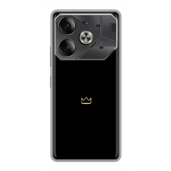 Чехол с рисунком «Мини корона» для TECNO Pova 6 Чехол с рисунком «Мини корона» для TECNO Pova 6