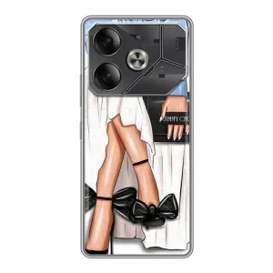 Силіконовый Чохол на Tecno Pova 6 з картинкой Модных девушек (Мода)