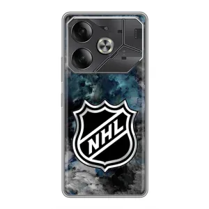 Чохли з прінтом Спортивна тематика для Tecno Pova 6 (NHL хокей)