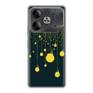 Силіконові Чохли Коханій людині для Tecno Pova 6 (Нічне місто)