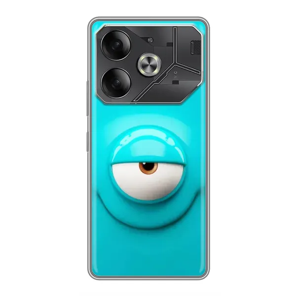 Чехол с рисунком «Одноглазик» для TECNO Pova 6 Чехол с рисунком «Одноглазик» для TECNO Pova 6