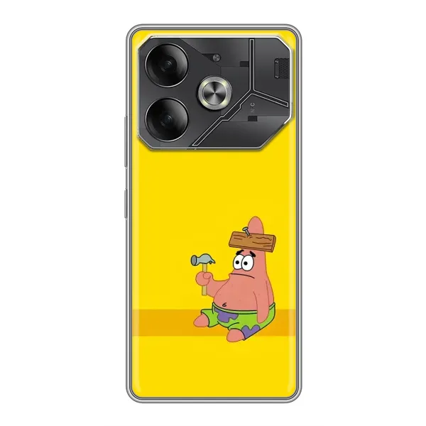 Чехол с рисунком «Ошибочка» для TECNO Pova 6 Чехол с рисунком «Ошибочка» для TECNO Pova 6