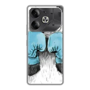 Чехлы с Пандами на Tecno Pova 6 (Панда боксер)