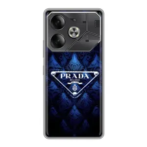 Чехол (Dior, Prada, YSL, Chanel) для Tecno Pova 6 (Прада)