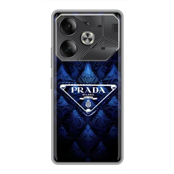 Чехол с рисунком «Прада» для TECNO Pova 6