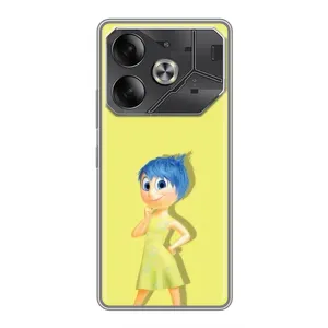 Чехол Головоломка для Tecno Pova 6 - (AlphaPrint) (Радость)