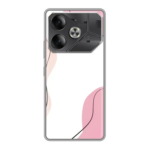 Чехол с рисунком «Розовый фон» для TECNO Pova 6 Чехол с рисунком «Розовый фон» для TECNO Pova 6