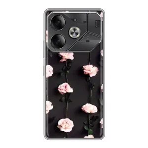 Чохли з принтом Троянд для Tecno Pova 6 (Троянди)