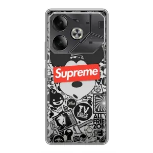 Чехол с Брендами одежды на (Supreme Маус)