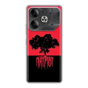 Чохли УПА (Червоно-Чорний) на Tecno Pova 6 (УПА Патріот)