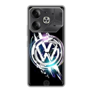 Чохол "Фольксваген" для Tecno Pova 6 (Volkswagen на чорному)