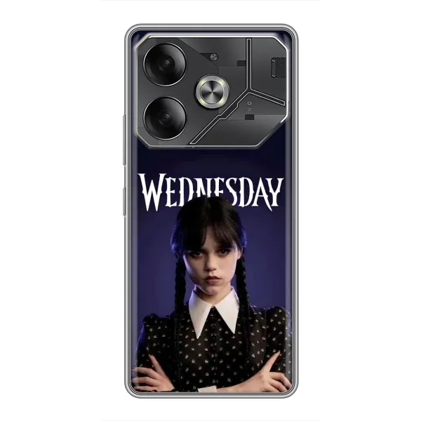 Чехол с рисунком «Wednesdey» для TECNO Pova 6 Чехол с рисунком «Wednesdey» для TECNO Pova 6