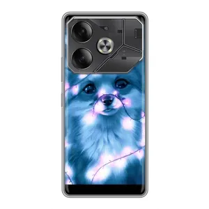 Чехол с Лисичкой для Tecno Pova 6 (Яркая Лиса)