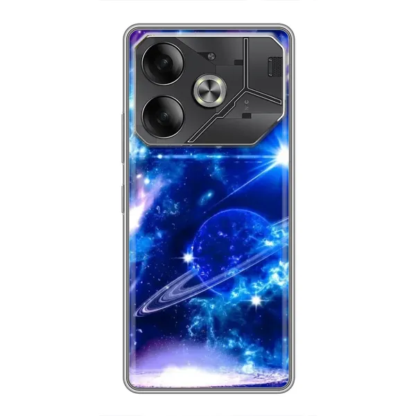 Чехол с рисунком «Яркий космос» для TECNO Pova 6 Чехол с рисунком «Яркий космос» для TECNO Pova 6