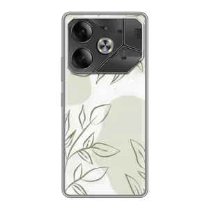 Чохол квітковий дизайн для Tecno Pova 6