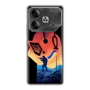 ЗСУ Чехлы (TPU) для Tecno Pova 6 (ЗСУ Врач)