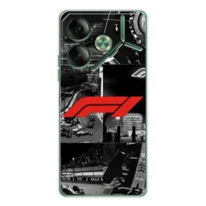 Чехол фильм Формула 1 для Tecno Pova 7 5G (Коллаж Формула 1)