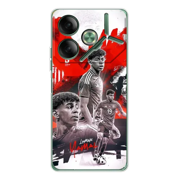 Чехол с рисунком «Ямаль 19» для TECNO Pova 7 5G Чехол с рисунком «Ямаль 19» для TECNO Pova 7 5G