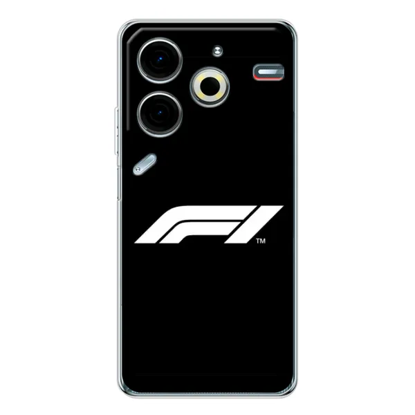Чехол с рисунком «Логотип Формула 1» для TECNO Pova 7 Pro Чехол с рисунком «Логотип Формула 1» для TECNO Pova 7 Pro