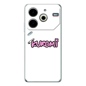 Чехол с персонажем Куроми на Tecno Pova 7 Pro (Лого Куроми)