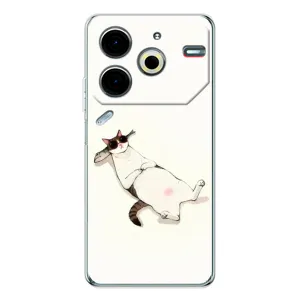 Чохол на тематику: Коти для TECNO Pova 7 Pro (Відпочинок)