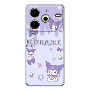 Чехол с персонажем Куроми на Tecno Pova 7 Pro (Персонаж Куроми)