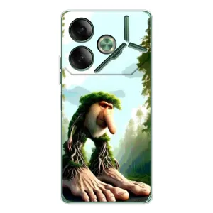 Чехол с мемами тралалело тралала для Tecno Pova 7 Ultra (Брр брр патапим)
