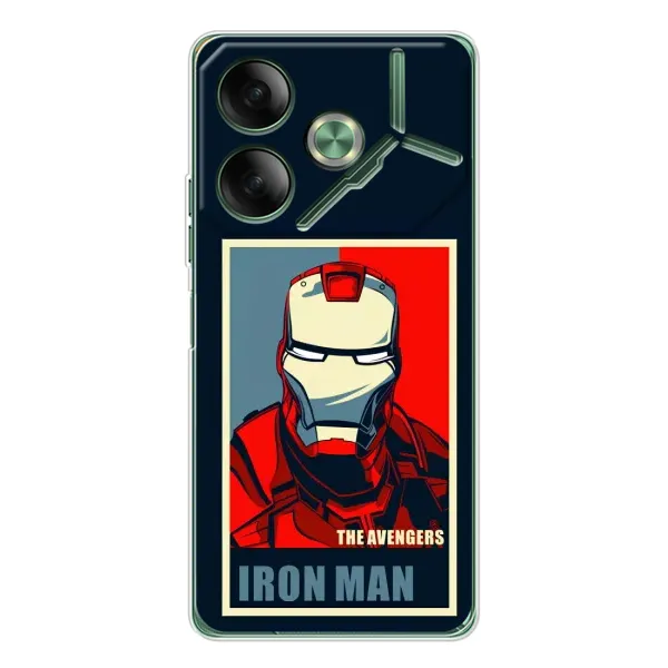 Чехол с рисунком «Art Iron man» для TECNO Pova 7 Чехол с рисунком «Art Iron man» для TECNO Pova 7