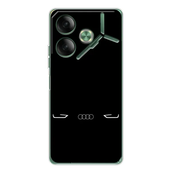 Чехол с рисунком «Силует Audi» для TECNO Pova 7 Чехол с рисунком «Силует Audi» для TECNO Pova 7